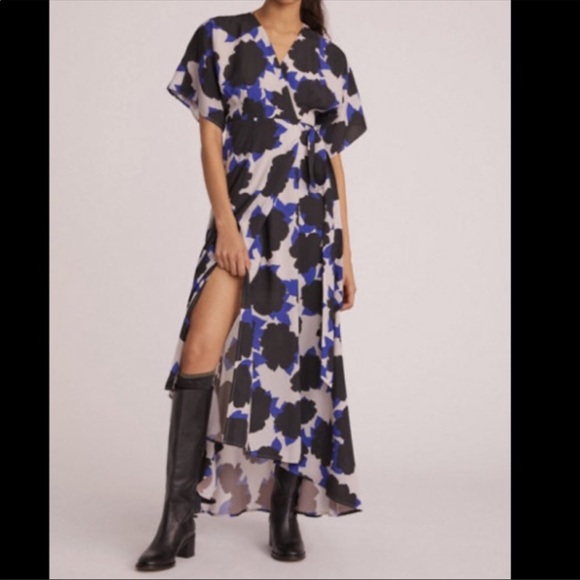 Hutch Dresses & Skirts - Hutch Geo Wrap Dress from Anthropologie size small
